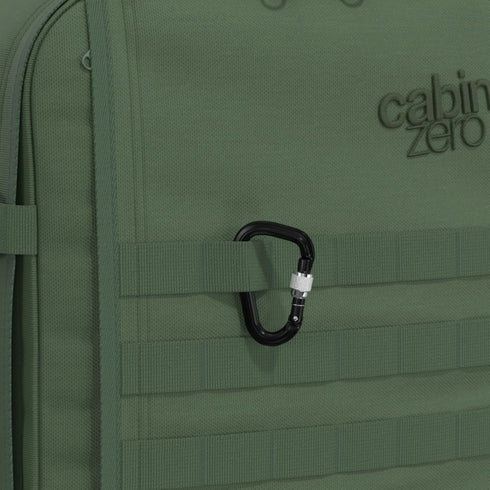 Cabinzero Military Cabin Bag With Luggage Trackers 44L